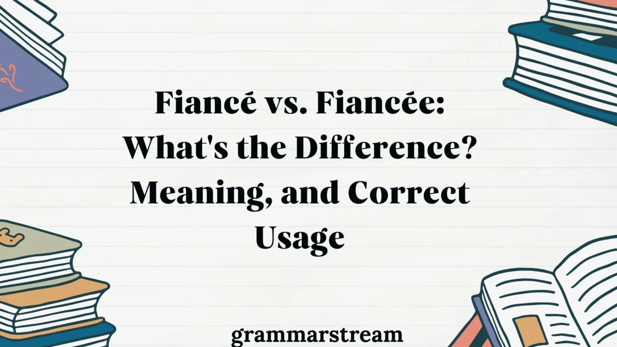 Fiancé vs. Fiancée