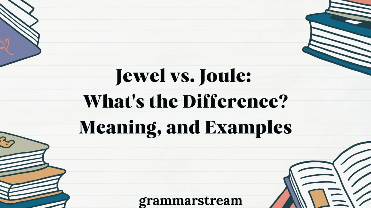 Jewel vs. Joule