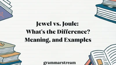 Jewel vs. Joule