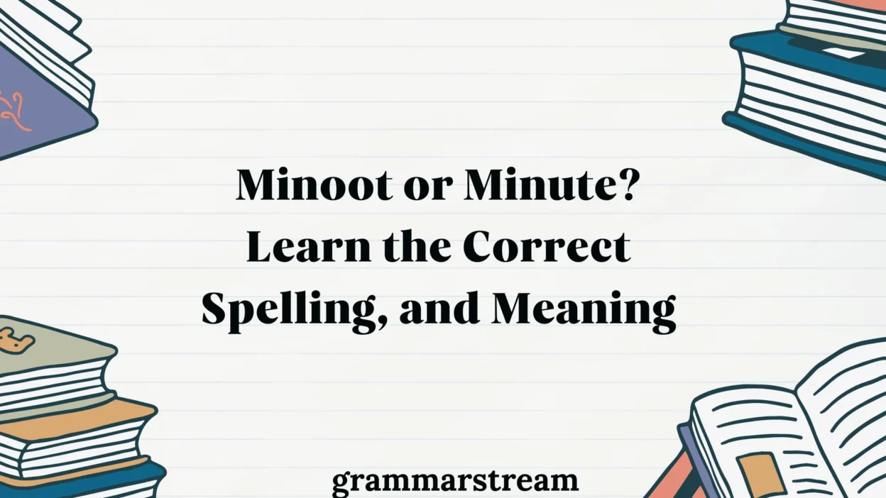 Minoot or Minute