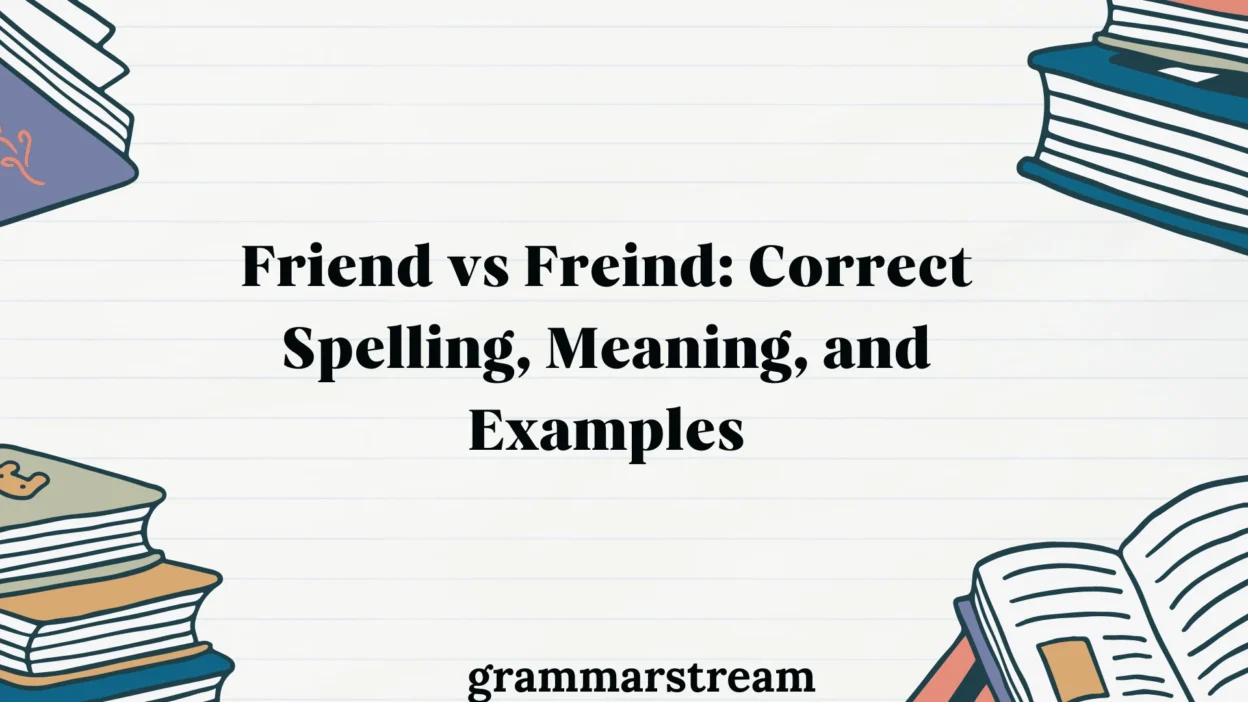 Friend vs Freind