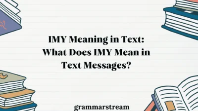 IMY Meaning in Text