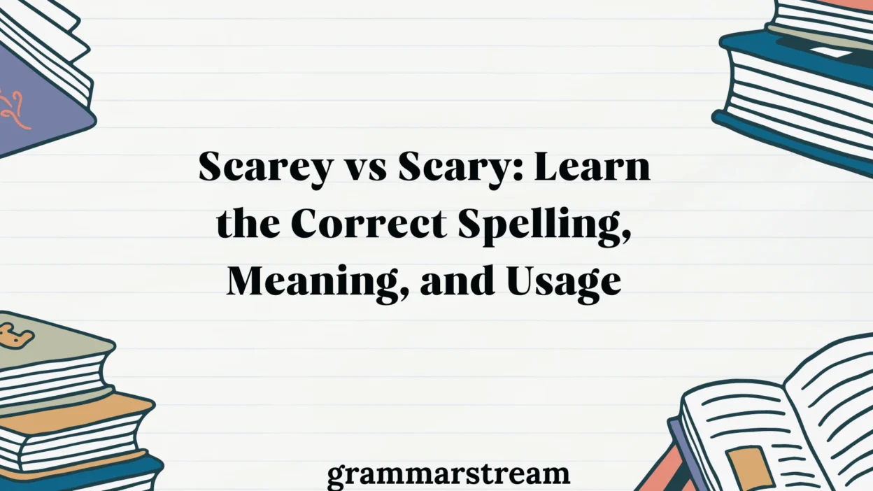 Scarey vs Scary