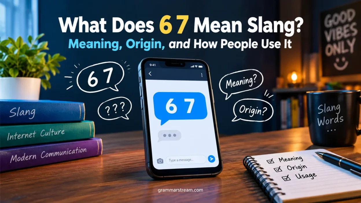 What Does 6 7 Mean Slang