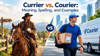 Currier vs. Courier
