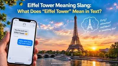 Eiffel Tower Meaning Slang