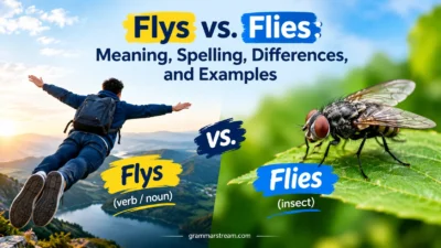 Flys vs. Flies