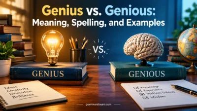 Genius vs. Genious