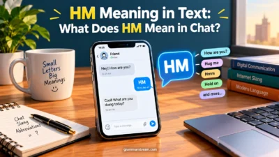 HM Meaning in Text