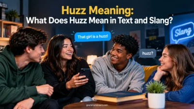 Huzz Meaning