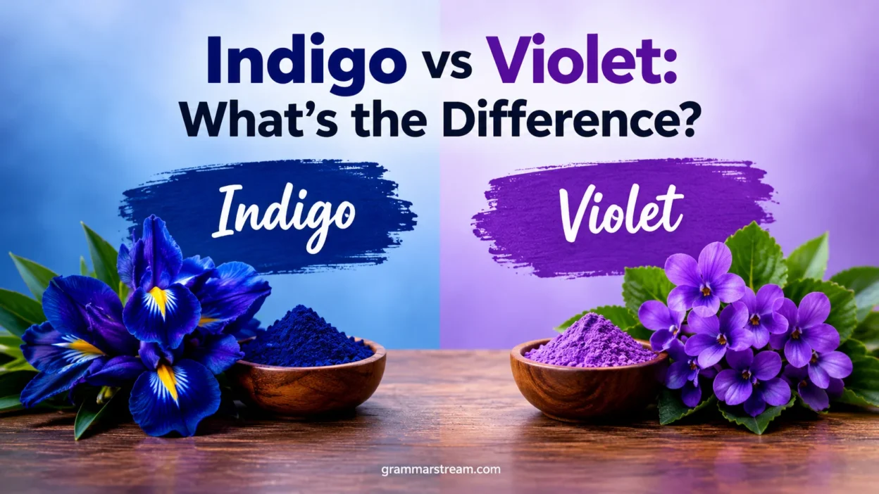 Indigo vs Violet