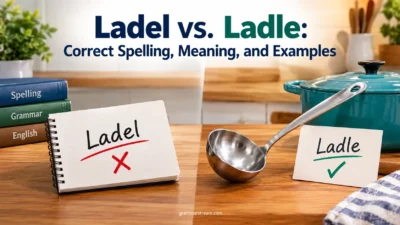 Ladel vs. Ladle
