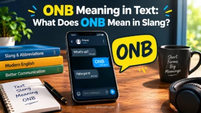 ONB Meaning in Text