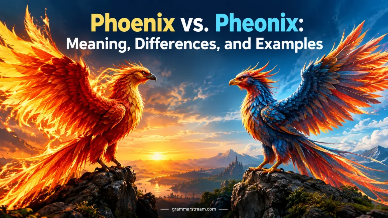 Phoenix vs. Pheonix
