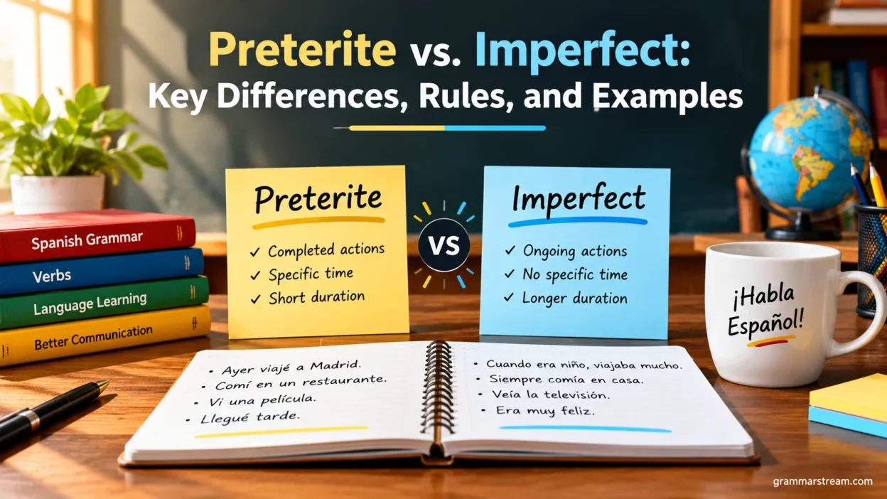 Preterite vs. Imperfect
