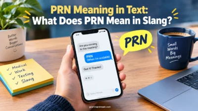 PRN Meaning in Text