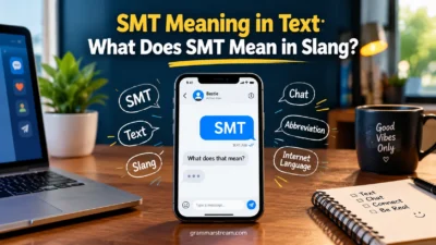 SMT Meaning in Text