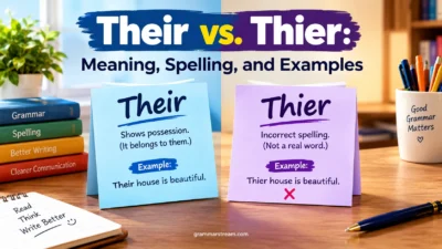 Their vs. Thier