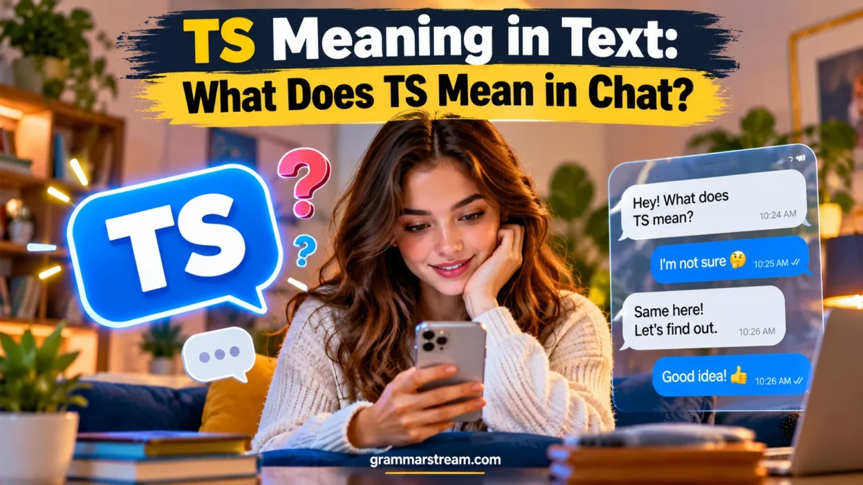 TS Meaning in Text
