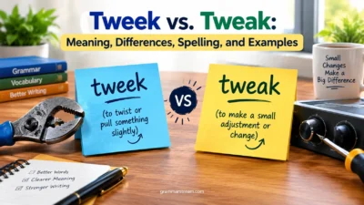 Tweek vs. Tweak