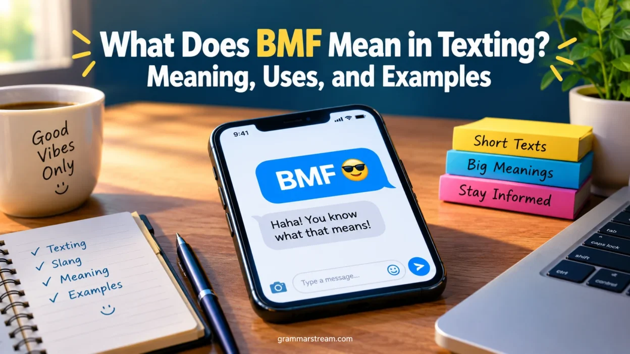 What Does BMF Mean in Texting