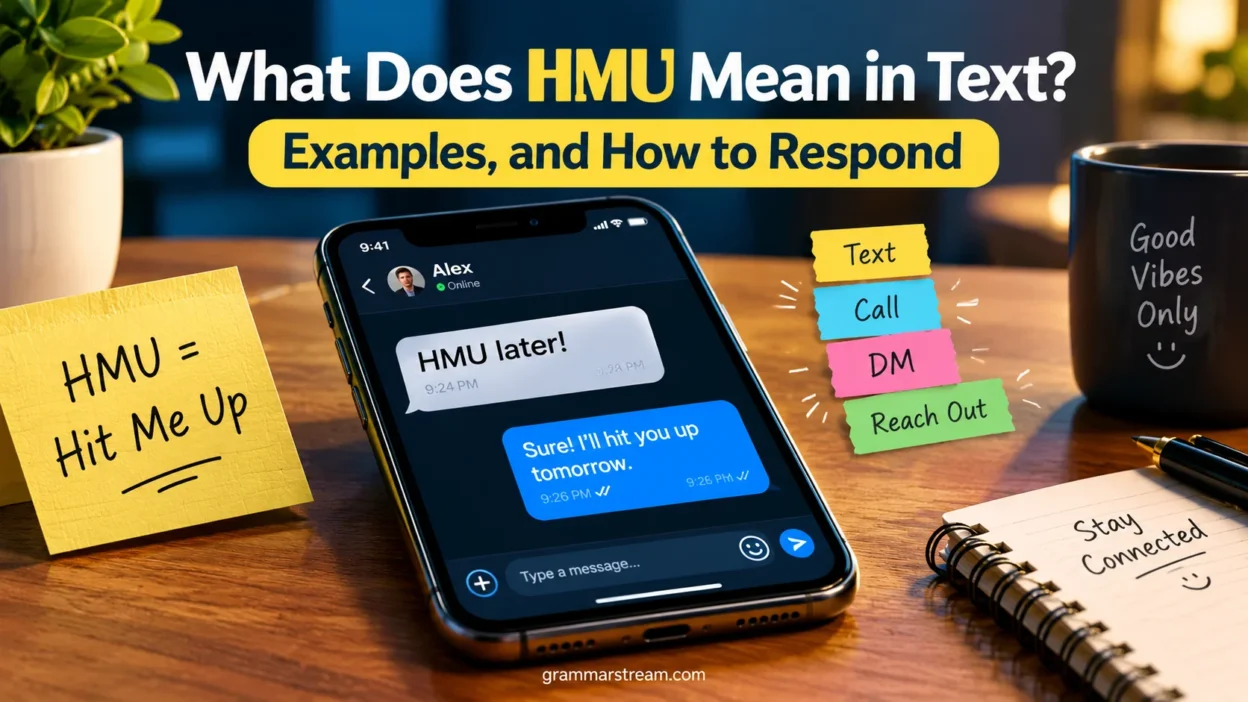 What Does HMU Mean in Text