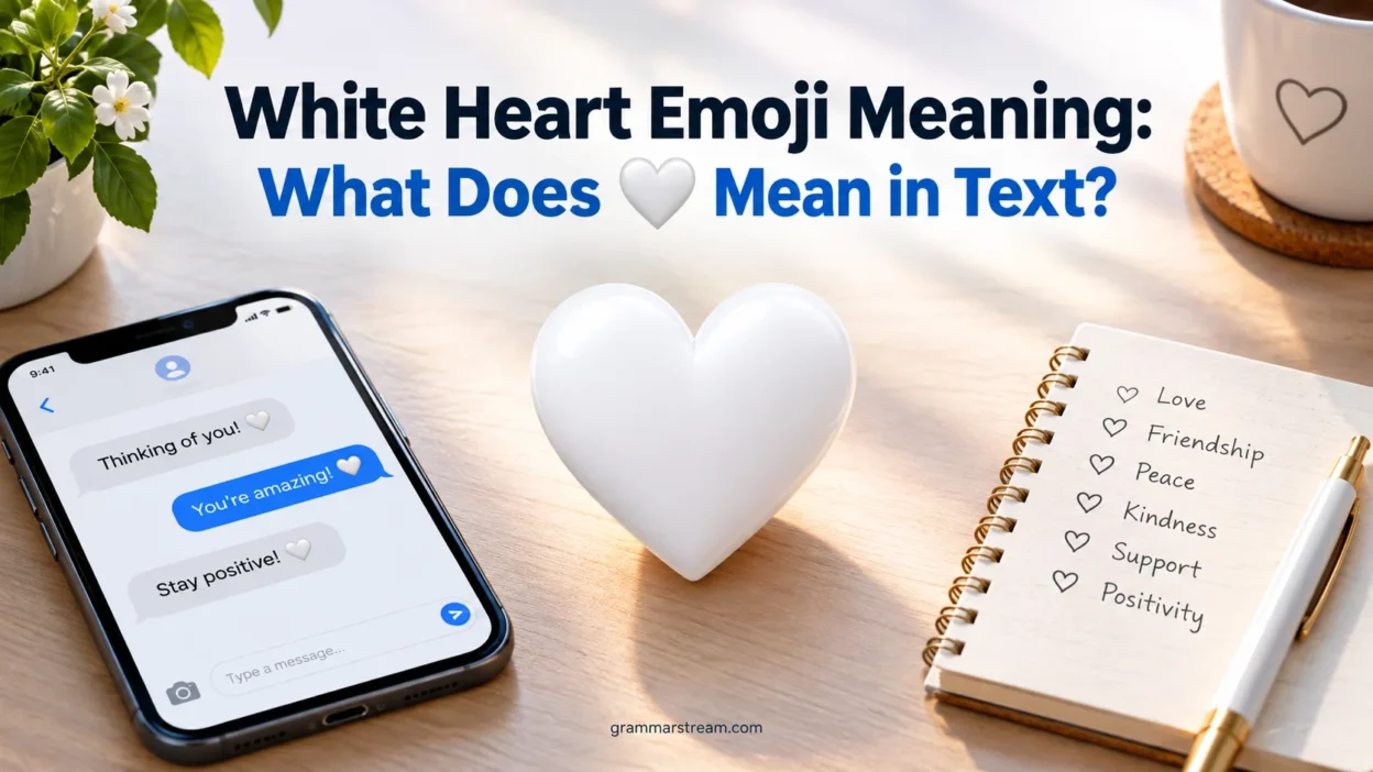 White Heart Emoji Meaning